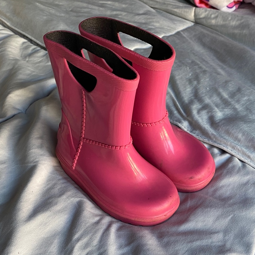 Pink UGG Rain Boots